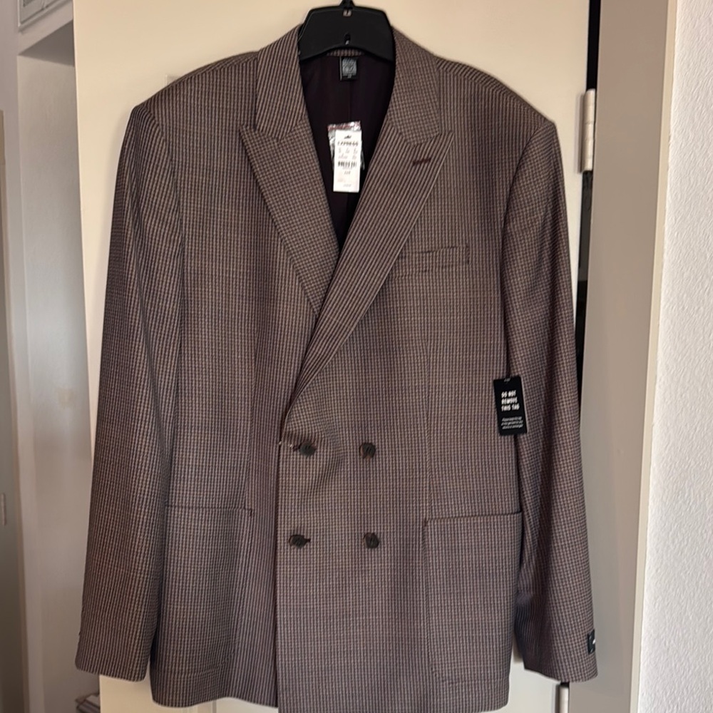 Express Brown Sport Coat Classic Tailored Blazer
